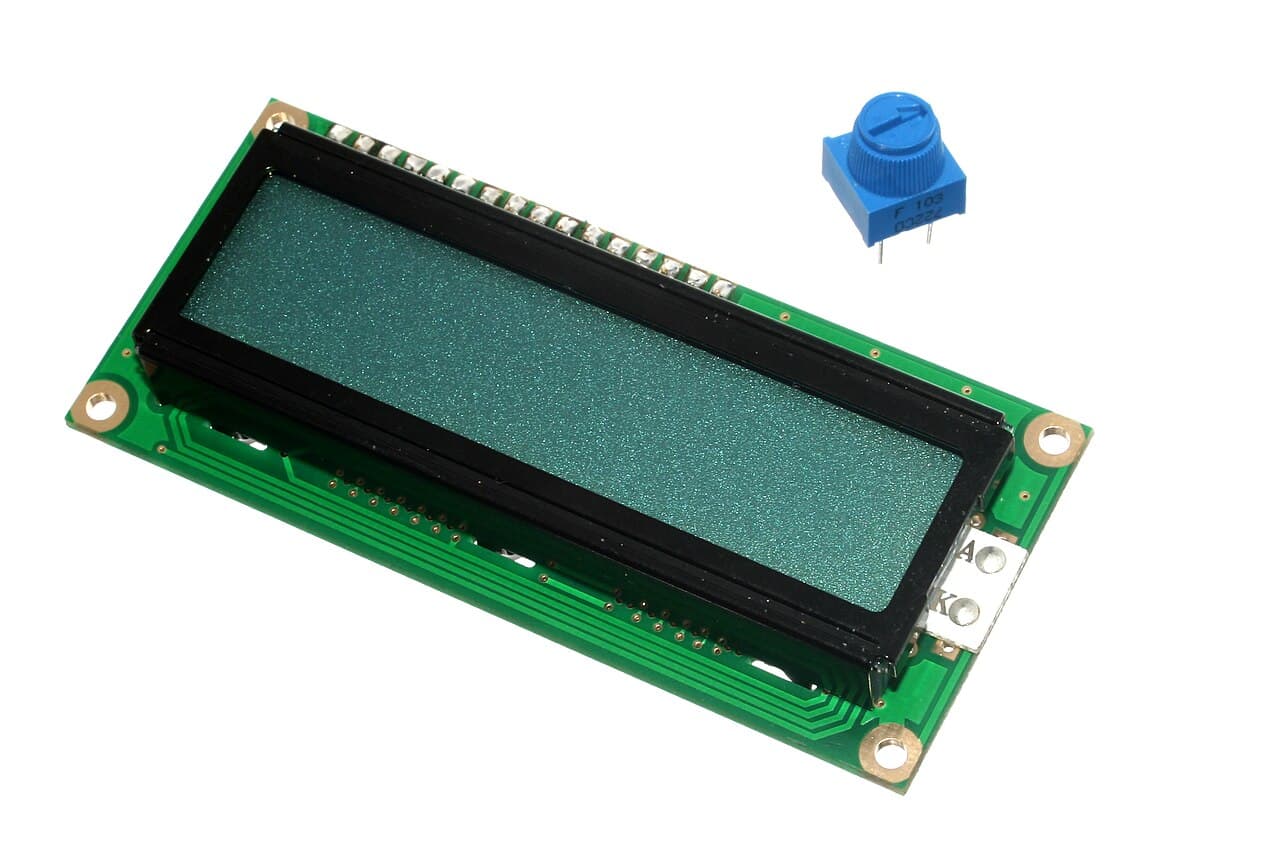 16x2 LCD Display