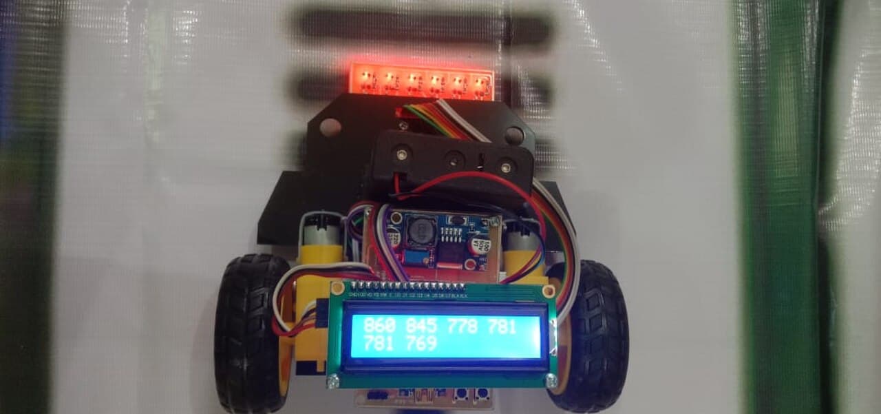 Line Follower Bot Kit
